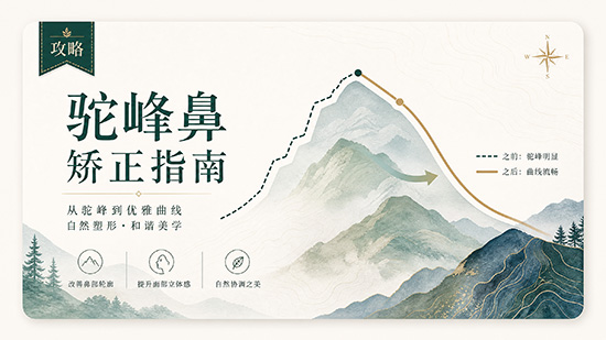驼峰鼻怎么矫正